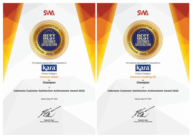 KARA Menangkan Dua Kategori dalam Indonesia Customer Satisfaction Achievement 2022
